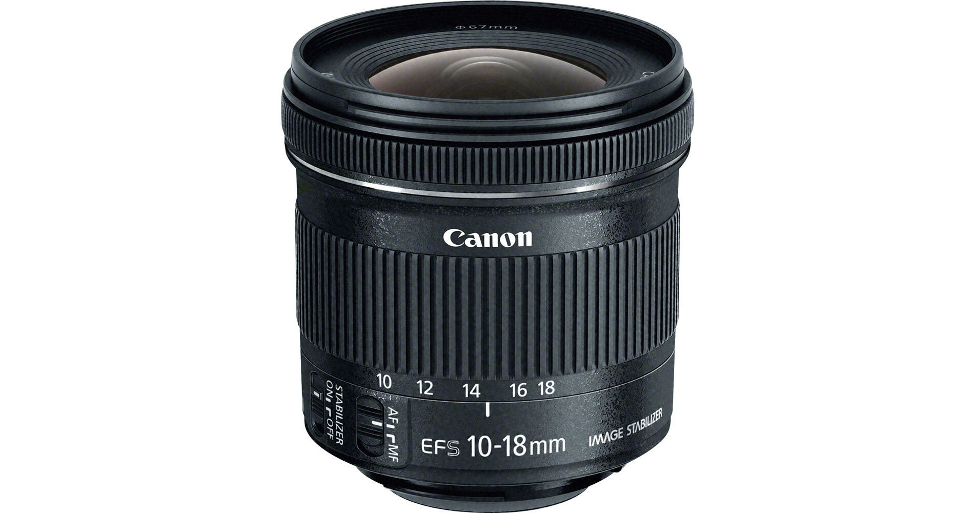 Canon EF-S 10-18mm f/4.5-5.6 IS STM Lens 9519B002 Bu0026H Photo Video