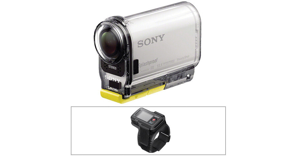 Sony HDR-AS100V POV Action Camera & Live-View Remote Kit B&H