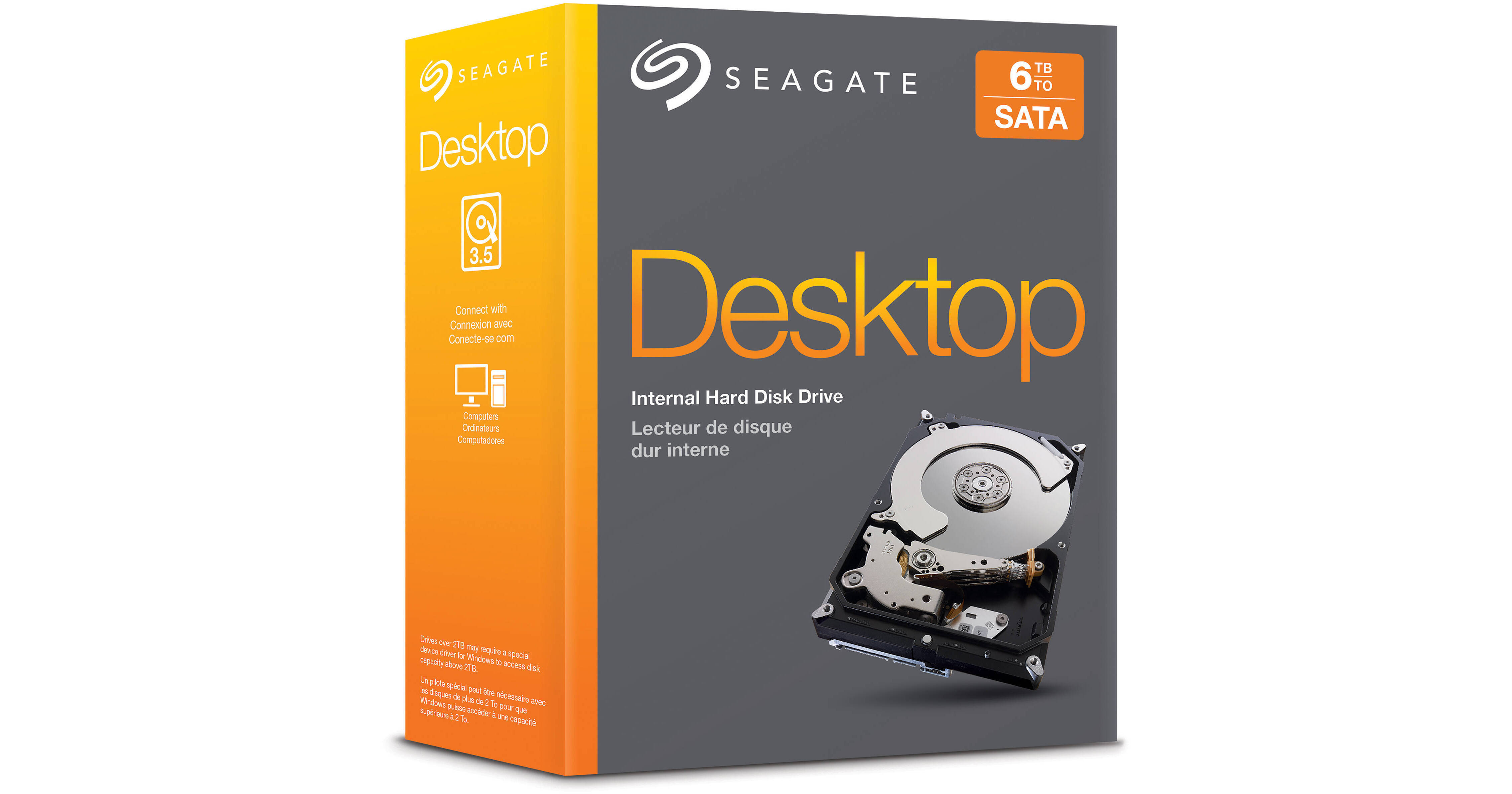 Seagate 6To 3.5/USB 3.0 - Disque dur externe Seagate