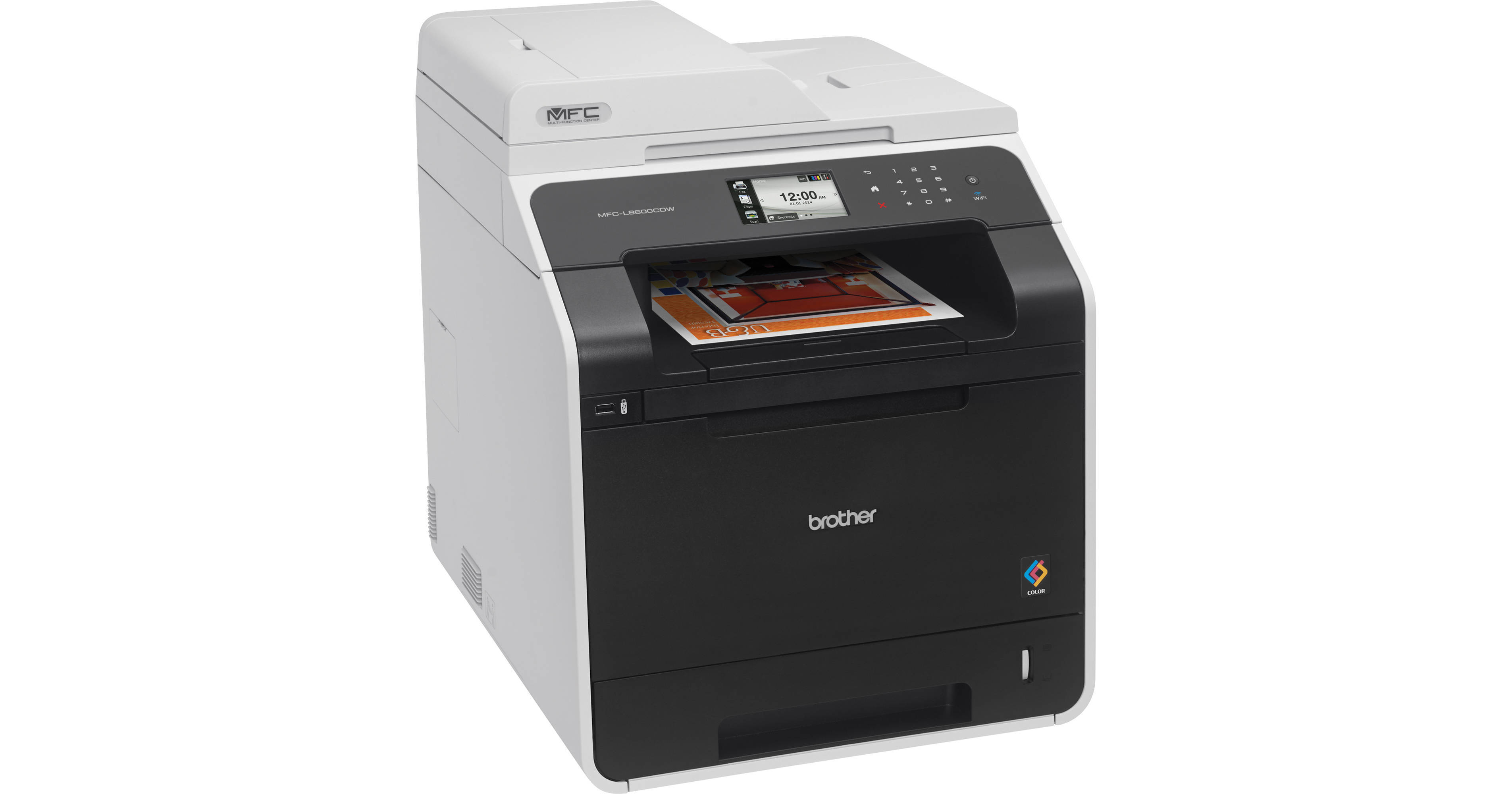 Brother MFCL8600CDW Wireless Color AllinOne Laser