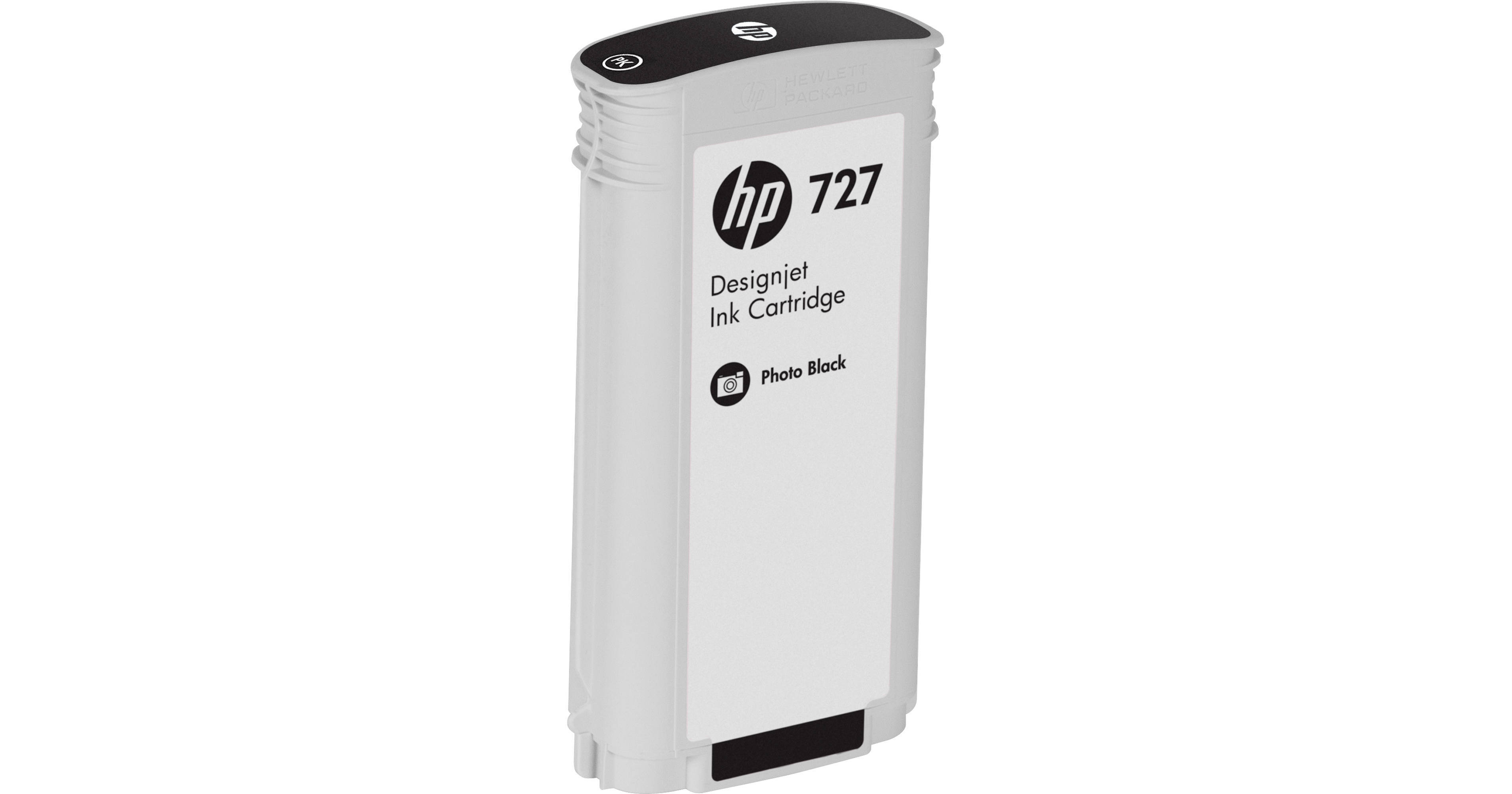 HP 727 Photo Black Designjet Ink Cartridge (130 ml) B3P23A B&H