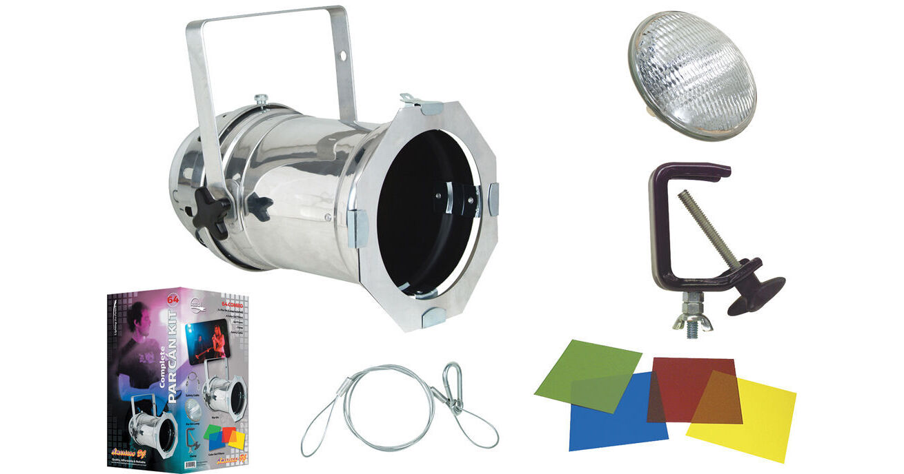 American DJ PAR 64 Combo (Brushed Aluminum) 64 COMBO B&H Photo