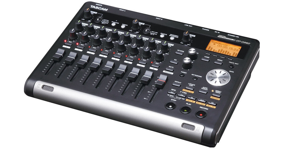 TASCAM DP-03SD Digital Portastudio 8-Track Recorder