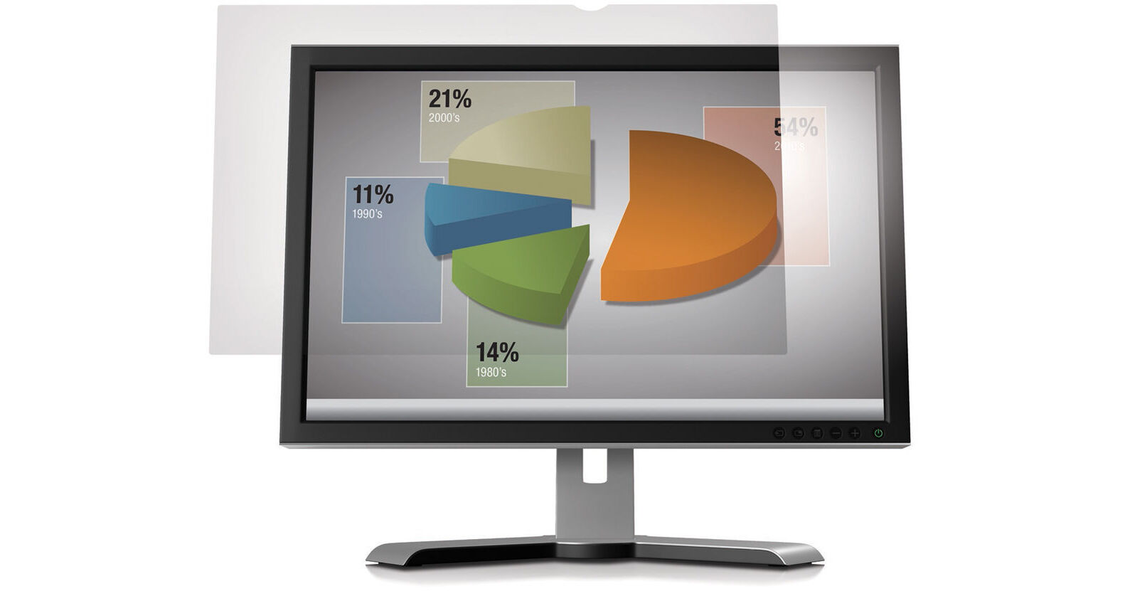 3M AntiGlare Filter for 21.5" Widescreen Monitor AG215W9B B&H