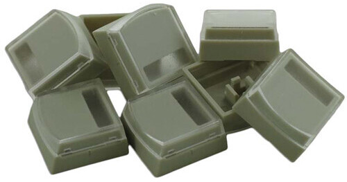 Xkeys Keycaps for XK16 Stick (Beige, Pack of 8) XKA106R B&H