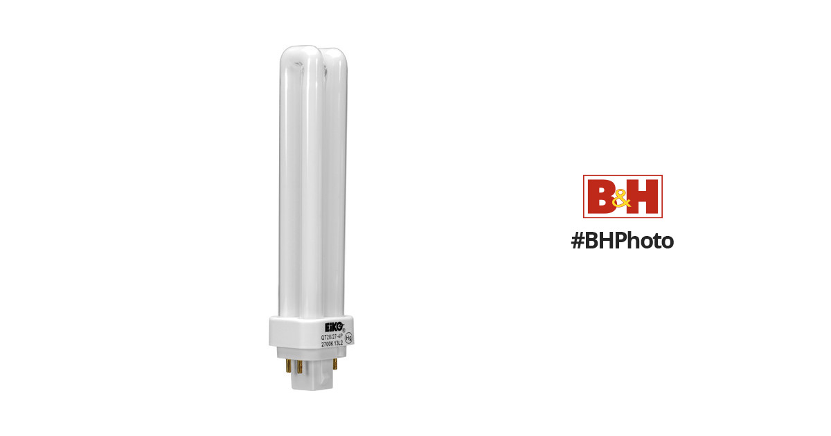 EiKO QT26/27-4P Quad Tube Fluorescent Lamp (26W) QT26/27-4P B&H