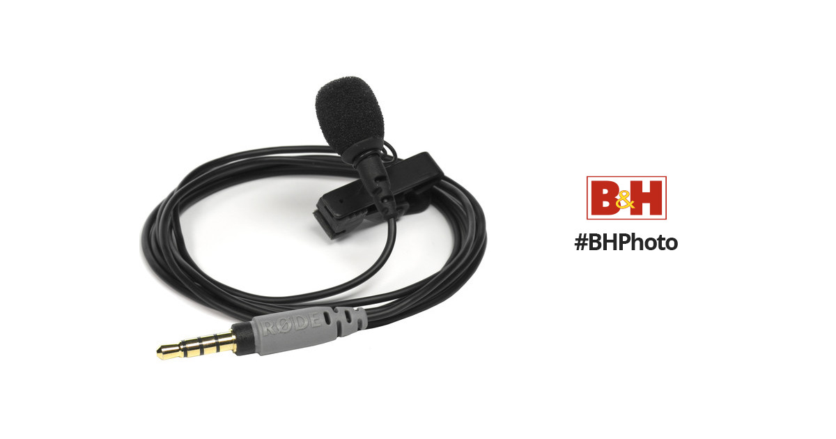 Wired Black Rode SmartLav+ Lavalier Microphone For Smartphones at Rs  5799/piece in Mumbai