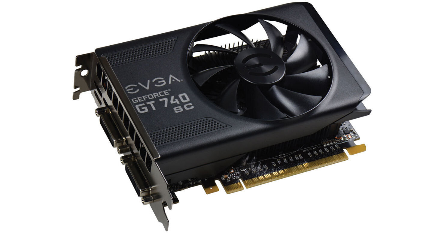 Buy EVGA GeForce GT 740 4GB Superclocked Graphics Card online Worldwide 