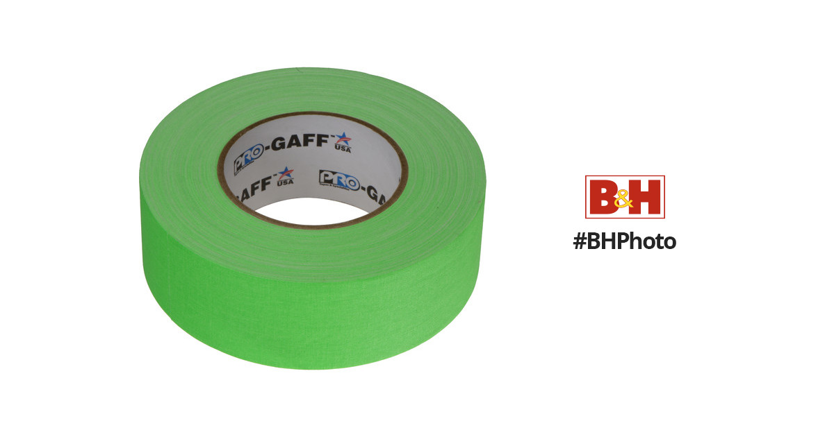 Bates- Colored Gaffers Tape, 4 Pack, Neon Colors, 0.65 Inch x 11