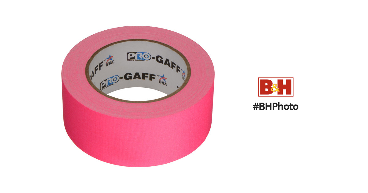 Impact Gaffer Tape (Neon Pink, 2 x 50 yd) GT30-250NP B&H Photo