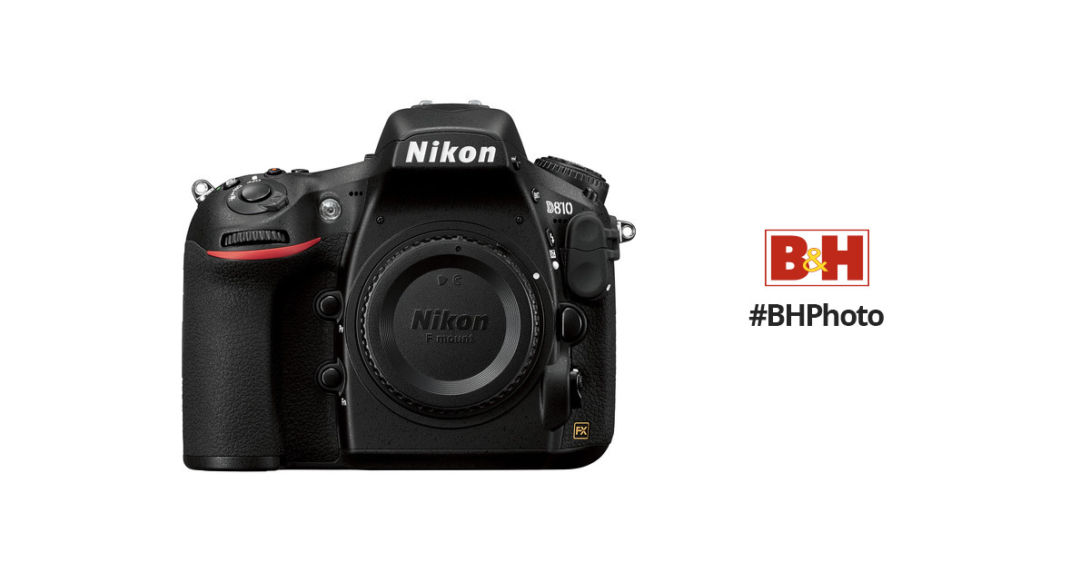 Nikon D810 Digital SLR 1542 Camera Body - Review Nikon D810 at B&H