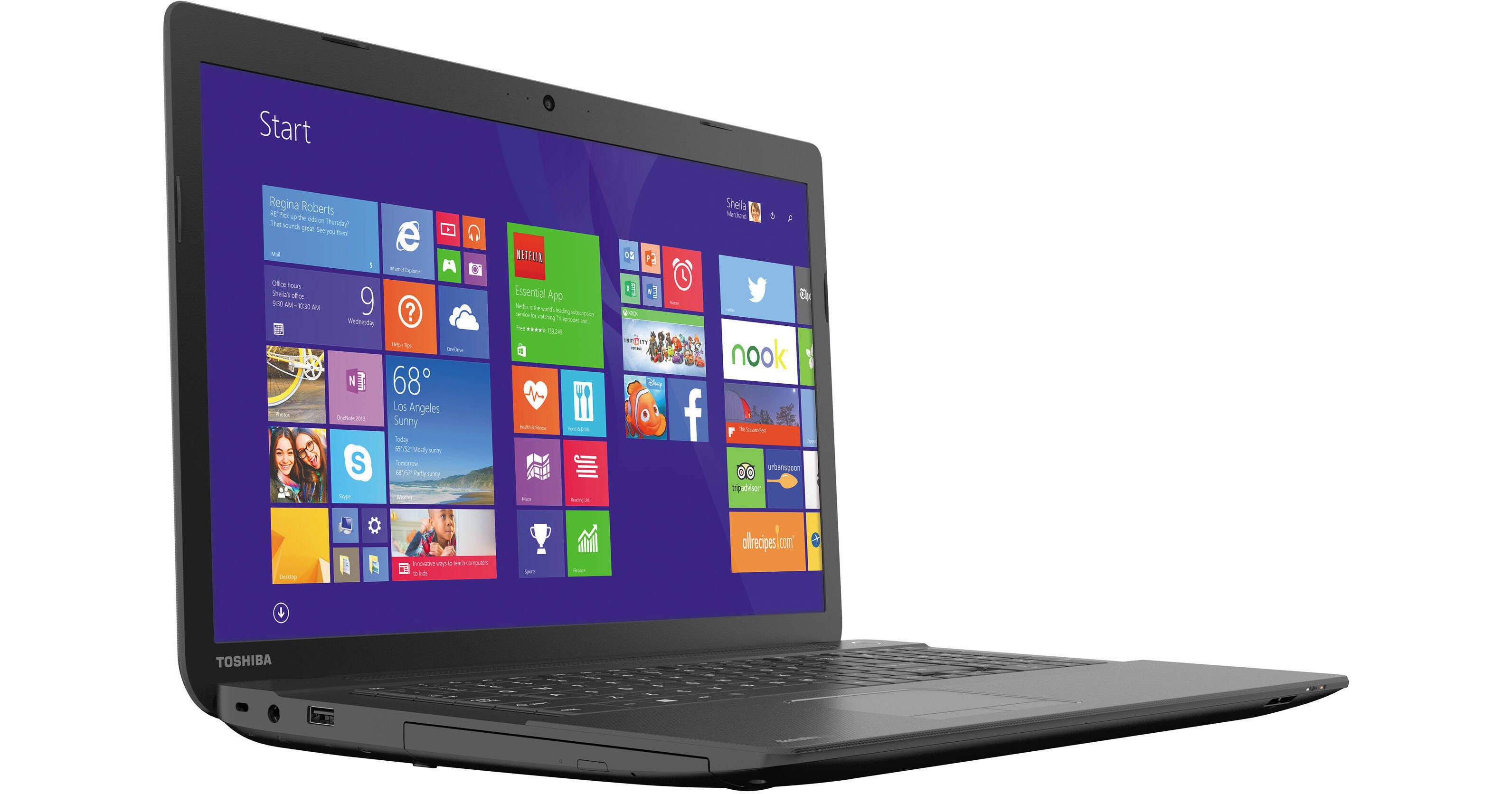 Toshiba Satellite C75D-B7230 17.3