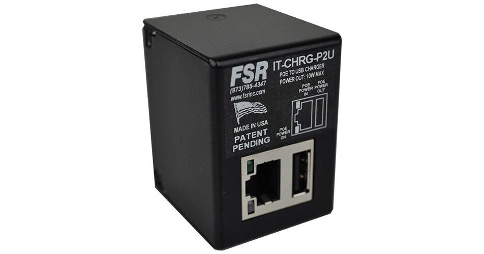 FSR ITCHRGP2U Power over to USB Charger ITCHRGP2U