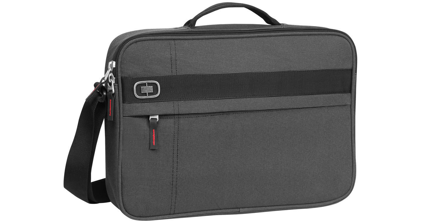 OGIO Renegade Brief Laptop Case (Black Pindot) 117050.317 B&H