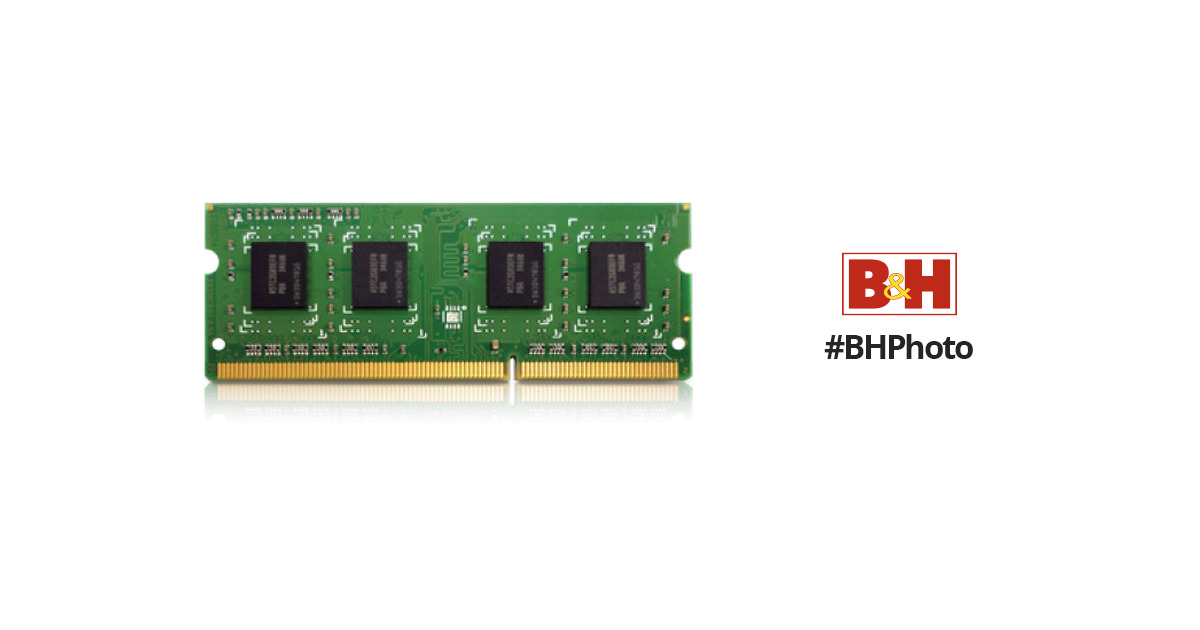 QNAP 8GB 204-Pin 1600 MHz SO-DIMM DDR3L RAM Module