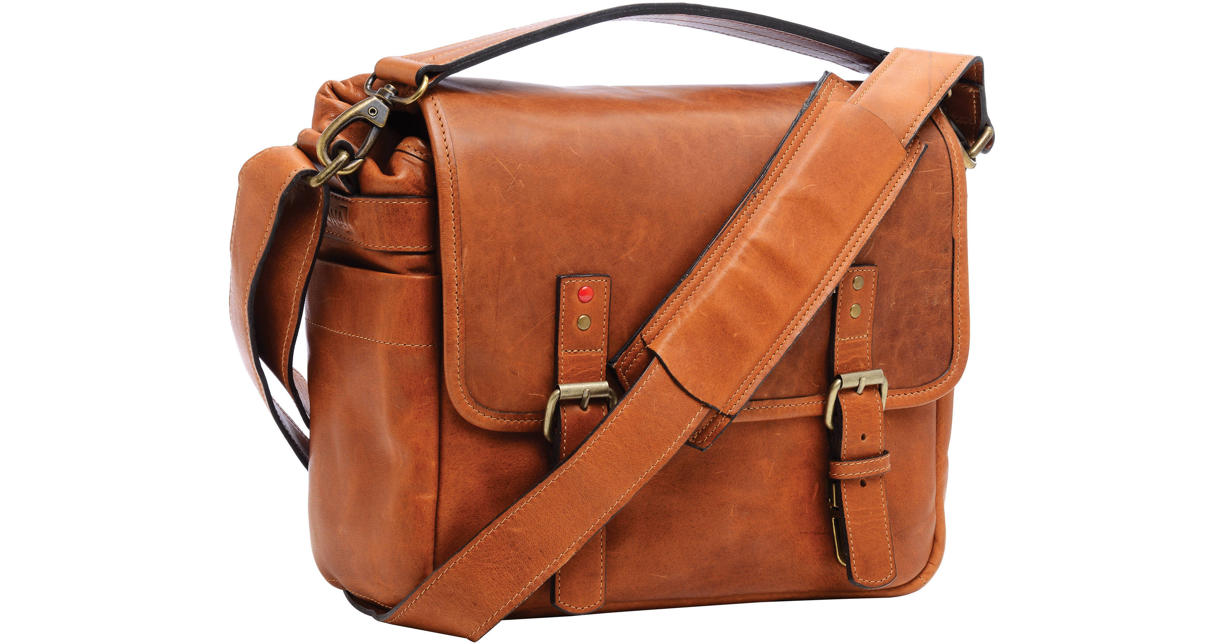 ONA Berlin II Camera Messenger Bag (Vintage Bourbon) ONA028TN-2