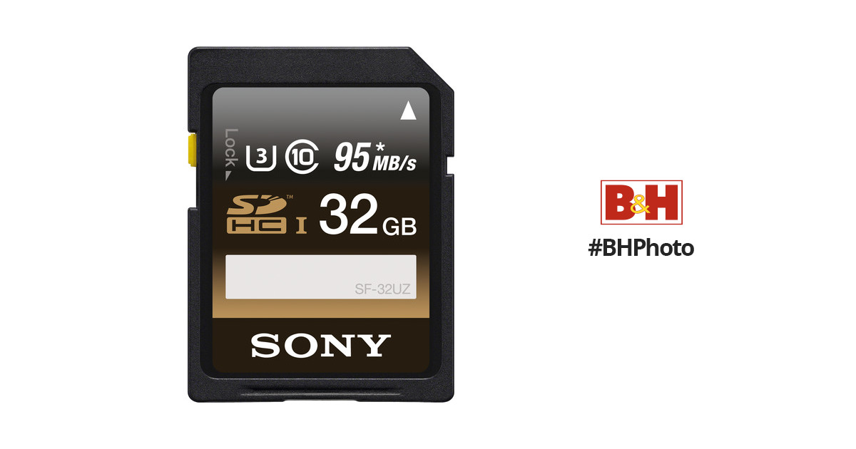 Sony SF32UZ Tarjeta SDHC de 32 GB 95 mb/s 