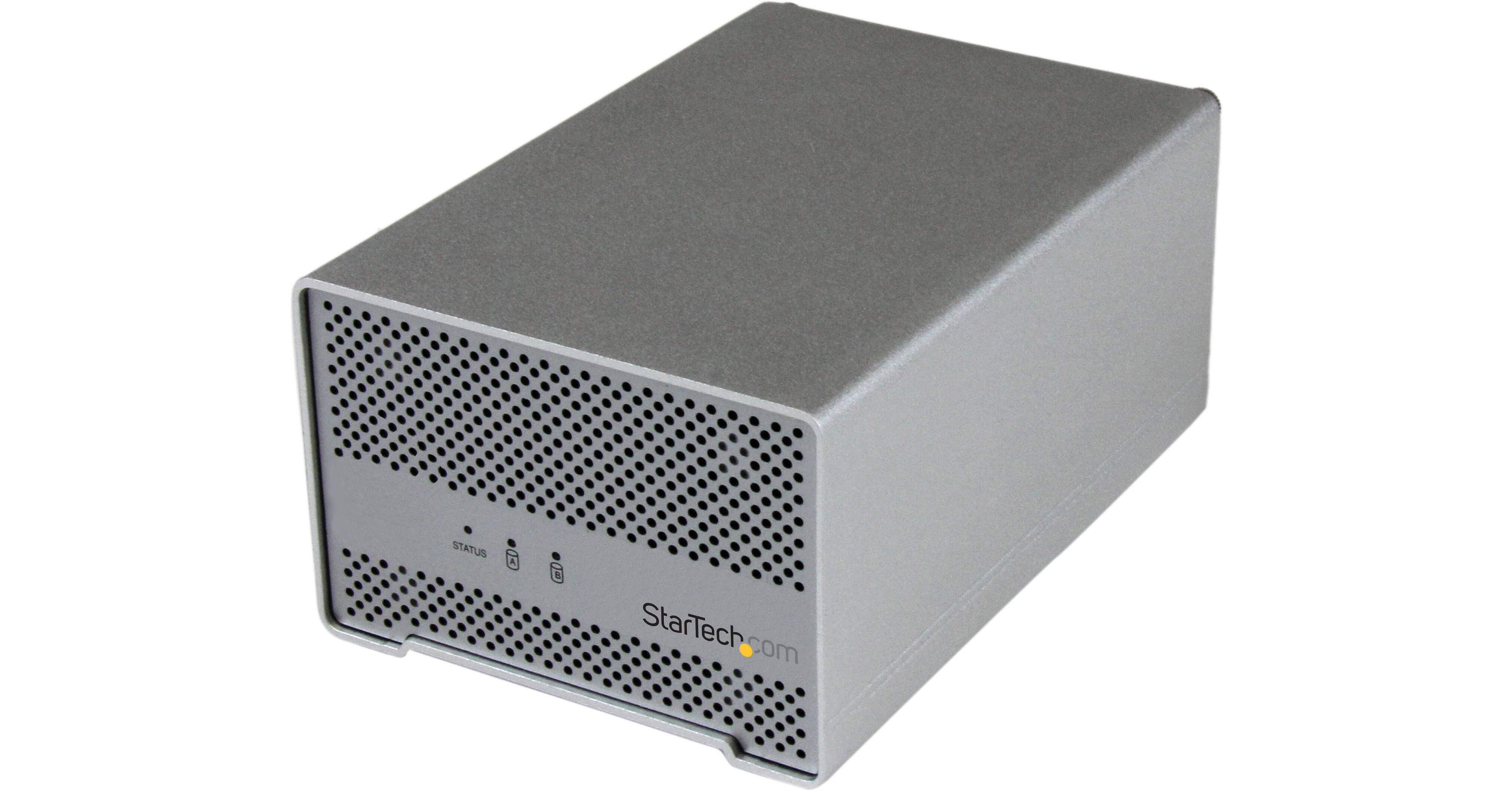 Startech Dual Bay Thunderbolt 25 Hard Drive Enclosure