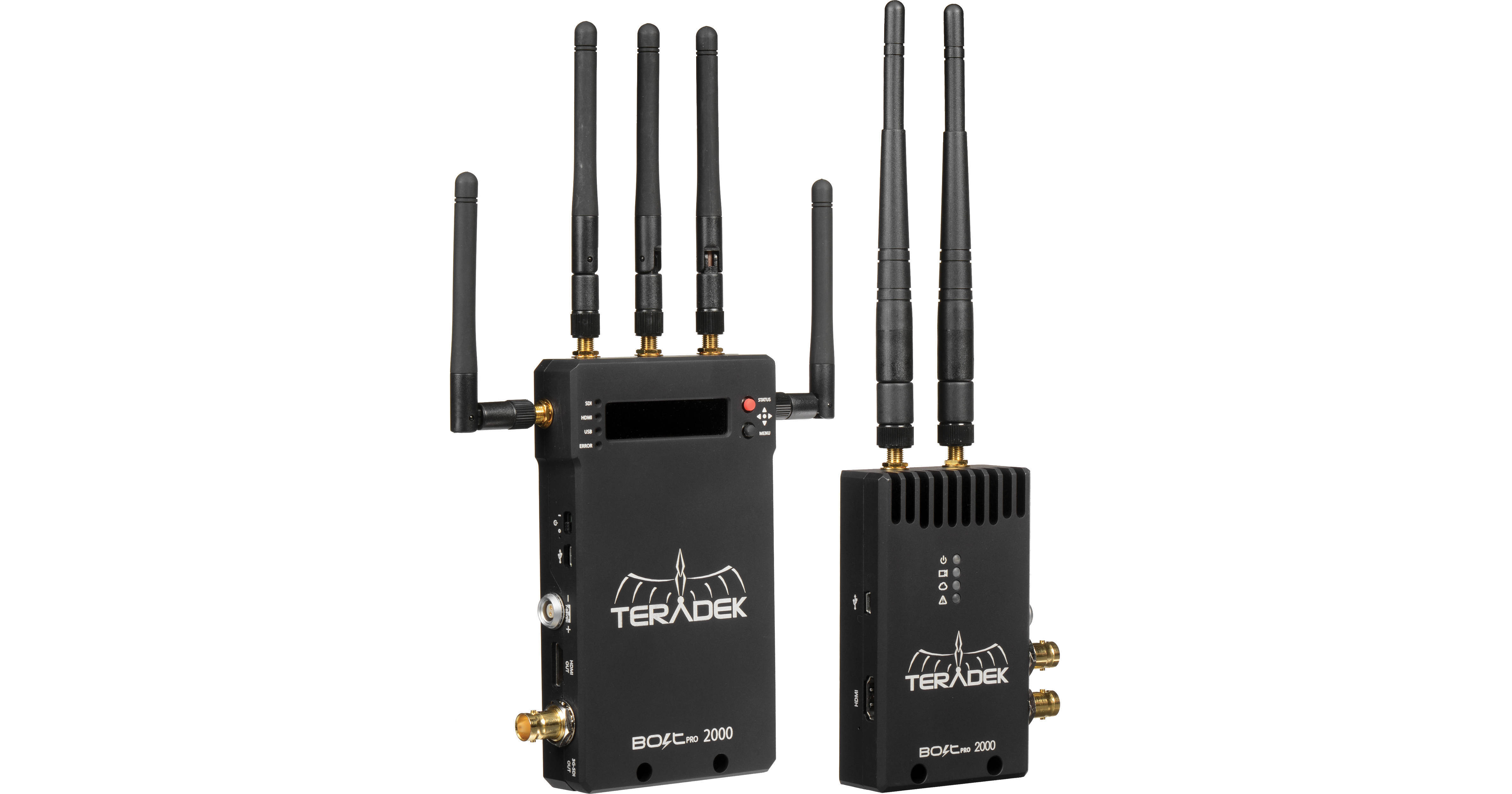 Teradek Bolt Pro 2000 3G-SDI/HDMI Wireless Video 10-0990 B&H