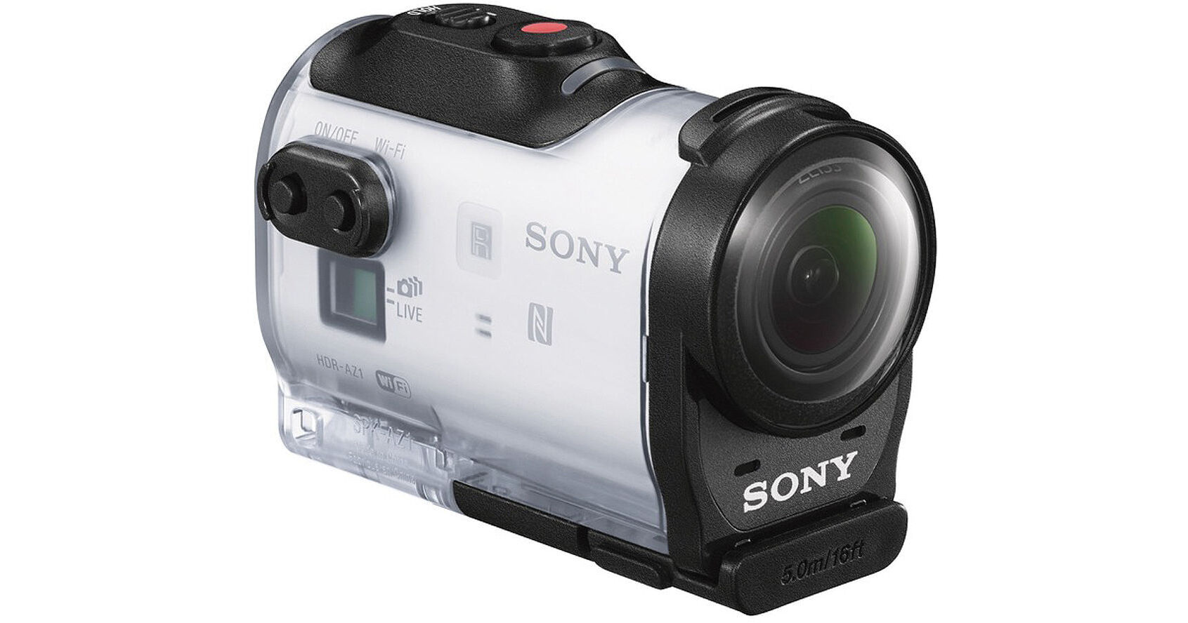 HD Action Cam Mini With Splash Proof Body, HDR-AZ1