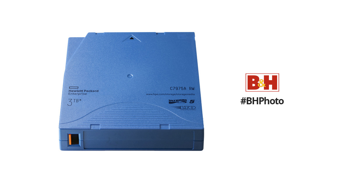 Hewlett Packard Enterprises 3TB LTO-5 Ultrium RW Data Cartridge (Light  Blue, 20-Pack)