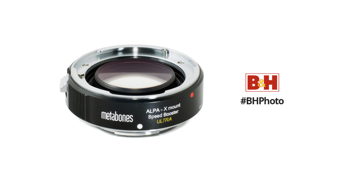 Metabones ALPA Lens to FUJIFILM X-Mount Camera Speed Booster ULTRA
