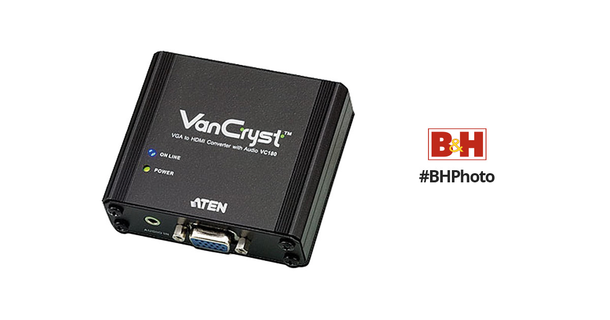 Aten VC180 - Conversor VGA a HDMI con Audio - Avacab