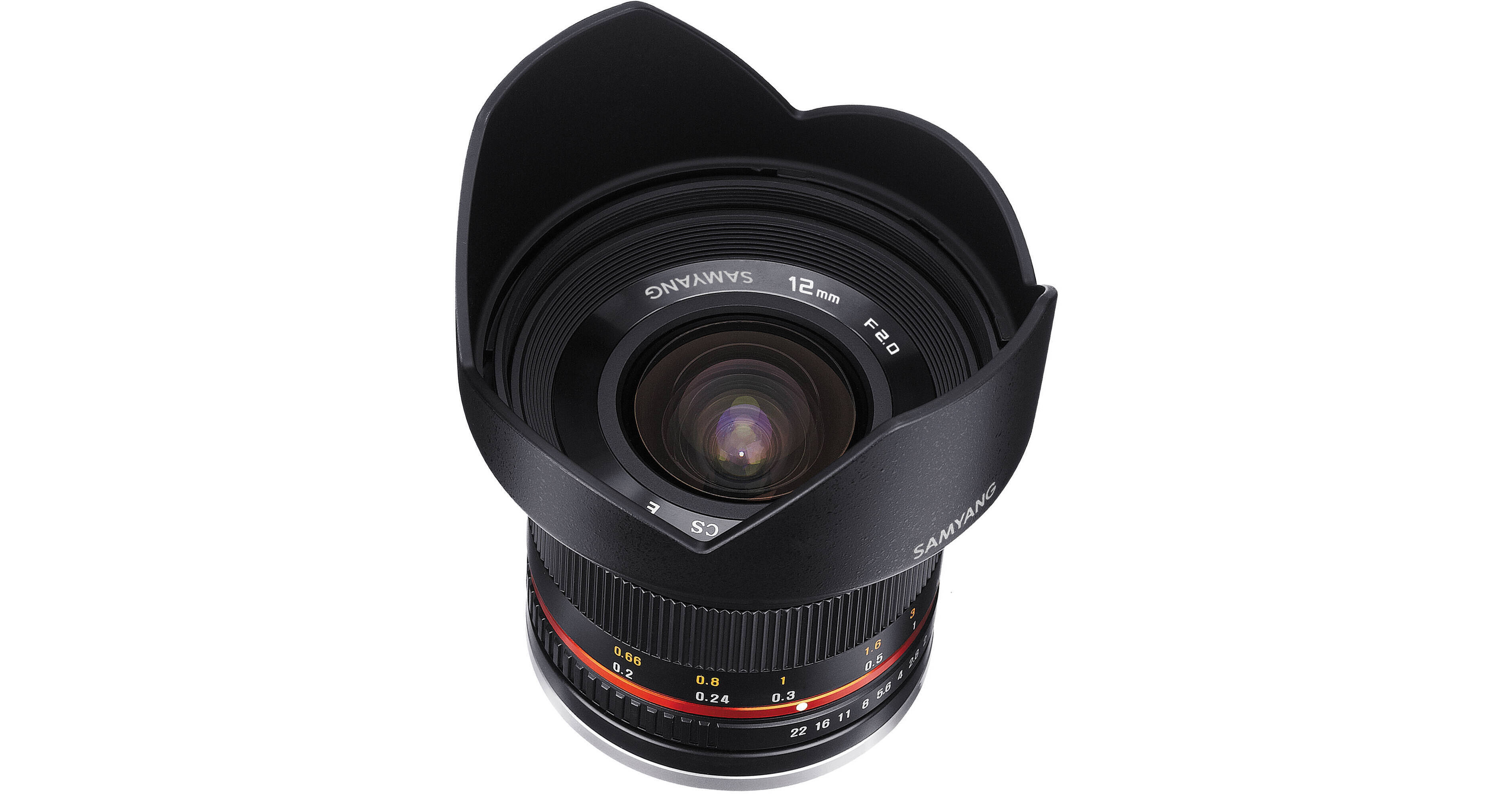 Samyang 12mm f/2.0 NCS CS Lens for Sony E-Mount (APS-C) (Black)