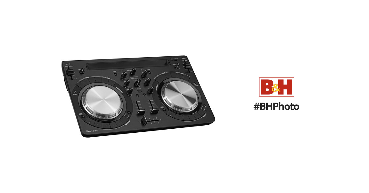 Pioneer DDJ-WeGO3 Digital DJ Controller (Black) DDJ-WEGO3-K B&H