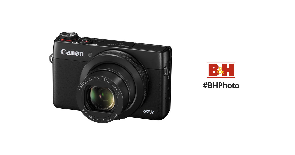 Canon PowerShot G7 X Digital Camera 9546B001 B&H Photo Video