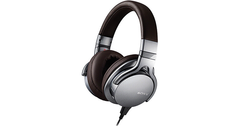 Sony MDR-1ADAC Headphones with Built-In DAC (Silver) MDR1ADAC/S