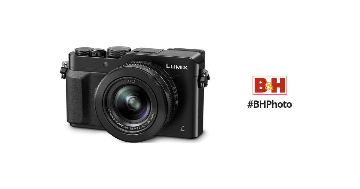 Panasonic Lumix DMC-LX100 Digital Camera (Black) DMC-LX100K B&H