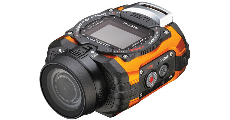 Ricoh WG-M1 Action Camera (Orange) 08288 B&H Photo Video