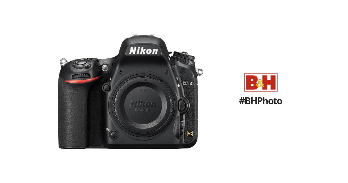 カメラ デジタルカメラ Nikon D750 DSLR Camera (Body Only)