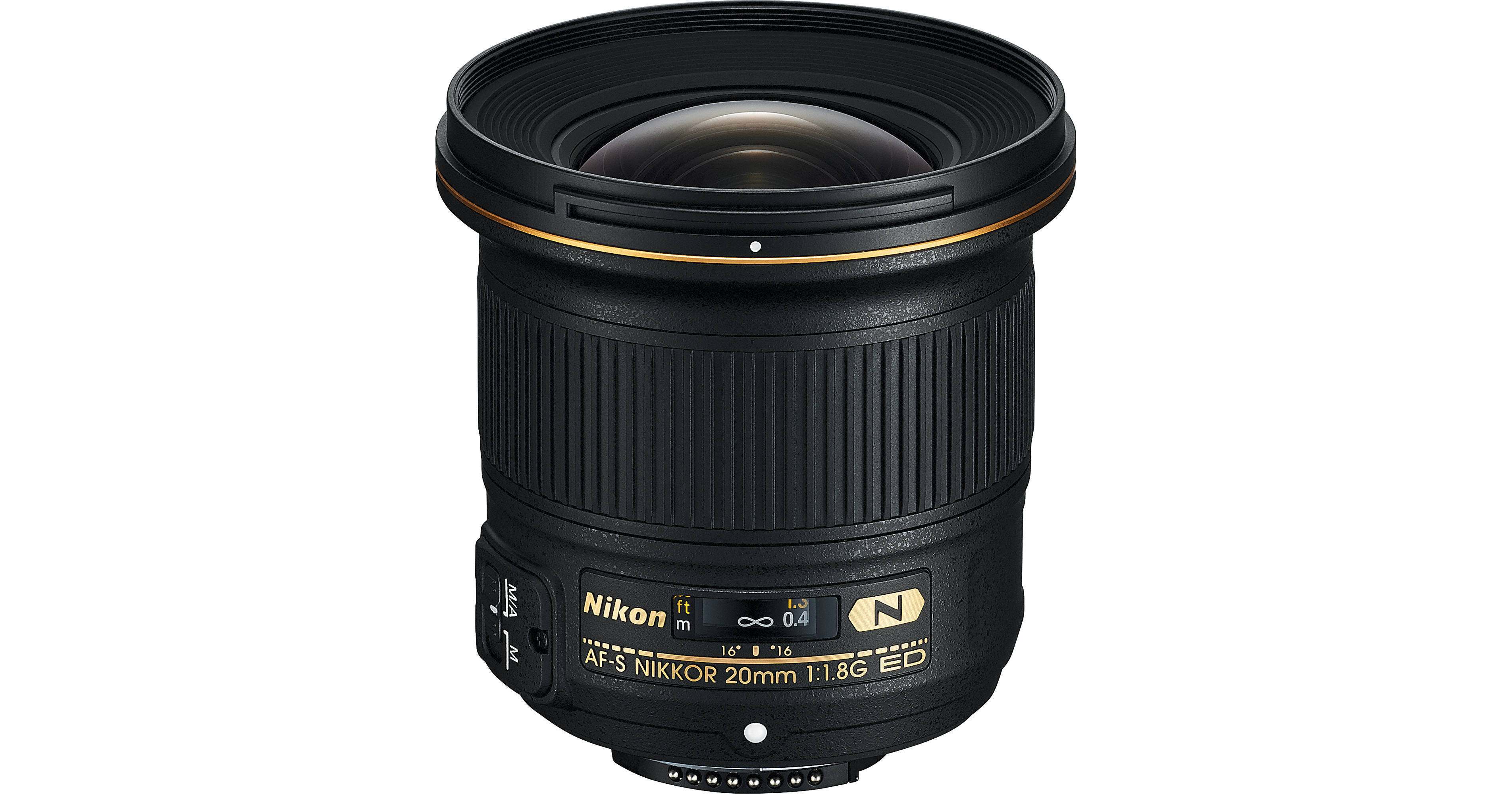 Nikon AF-S Nikkor 20mm f/1.8G ED Wide-angle prime lens for Nikon