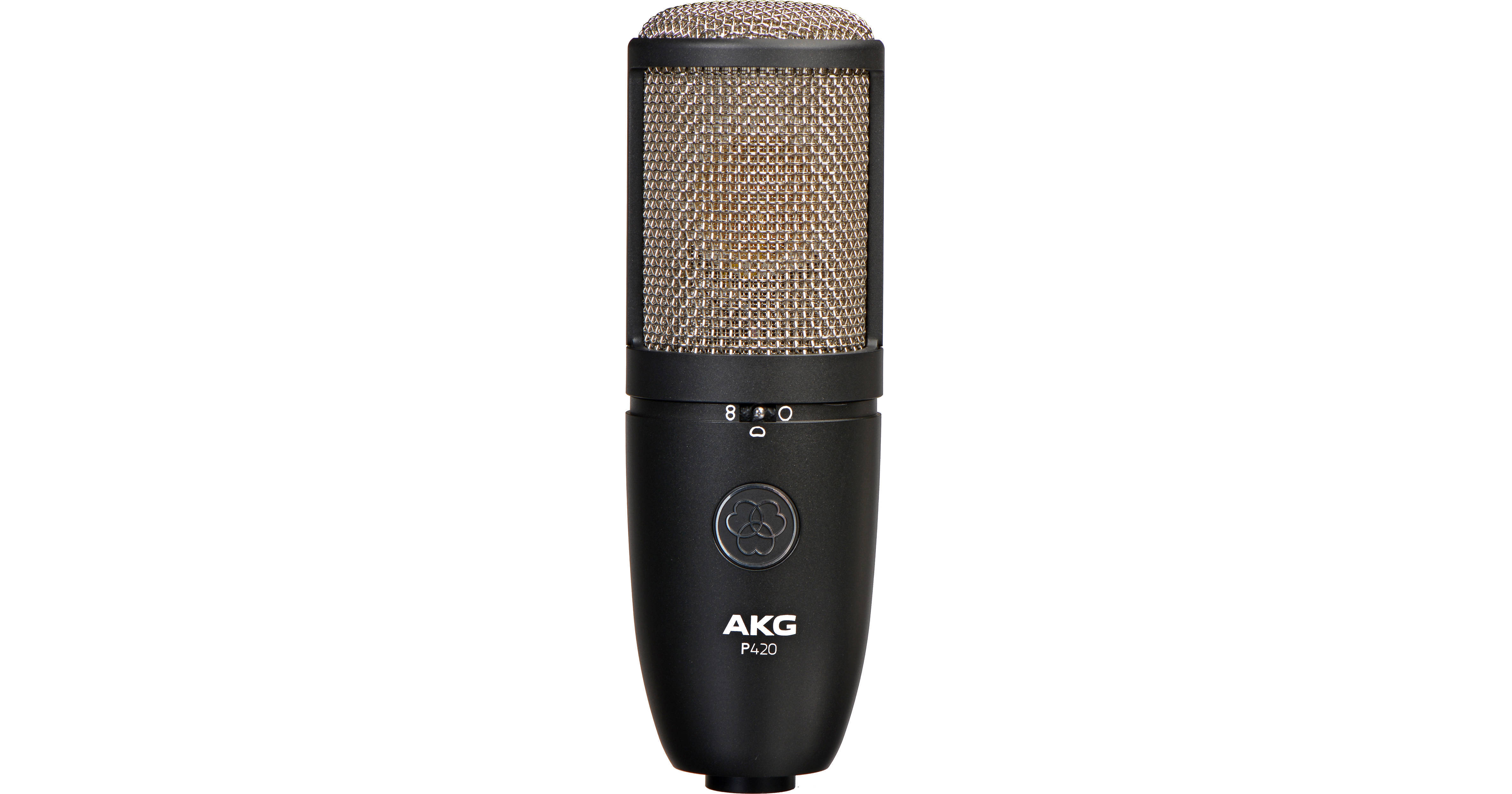 AKG P420 Large-Diaphragm Multipattern Condenser Microphone (Black)