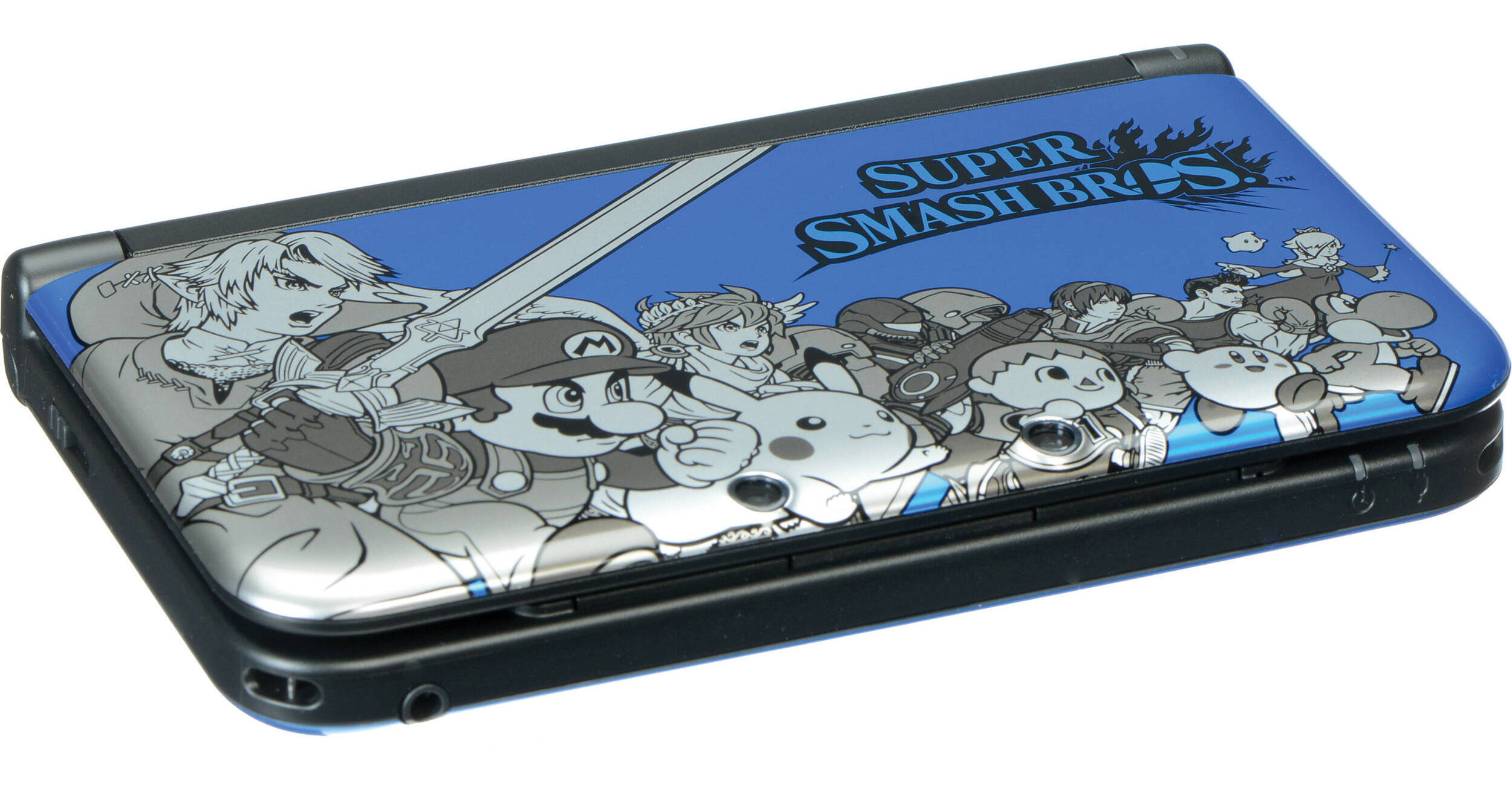 Nintendo 3ds Xl Handheld Gaming System Super Smash Sprsbpab B H