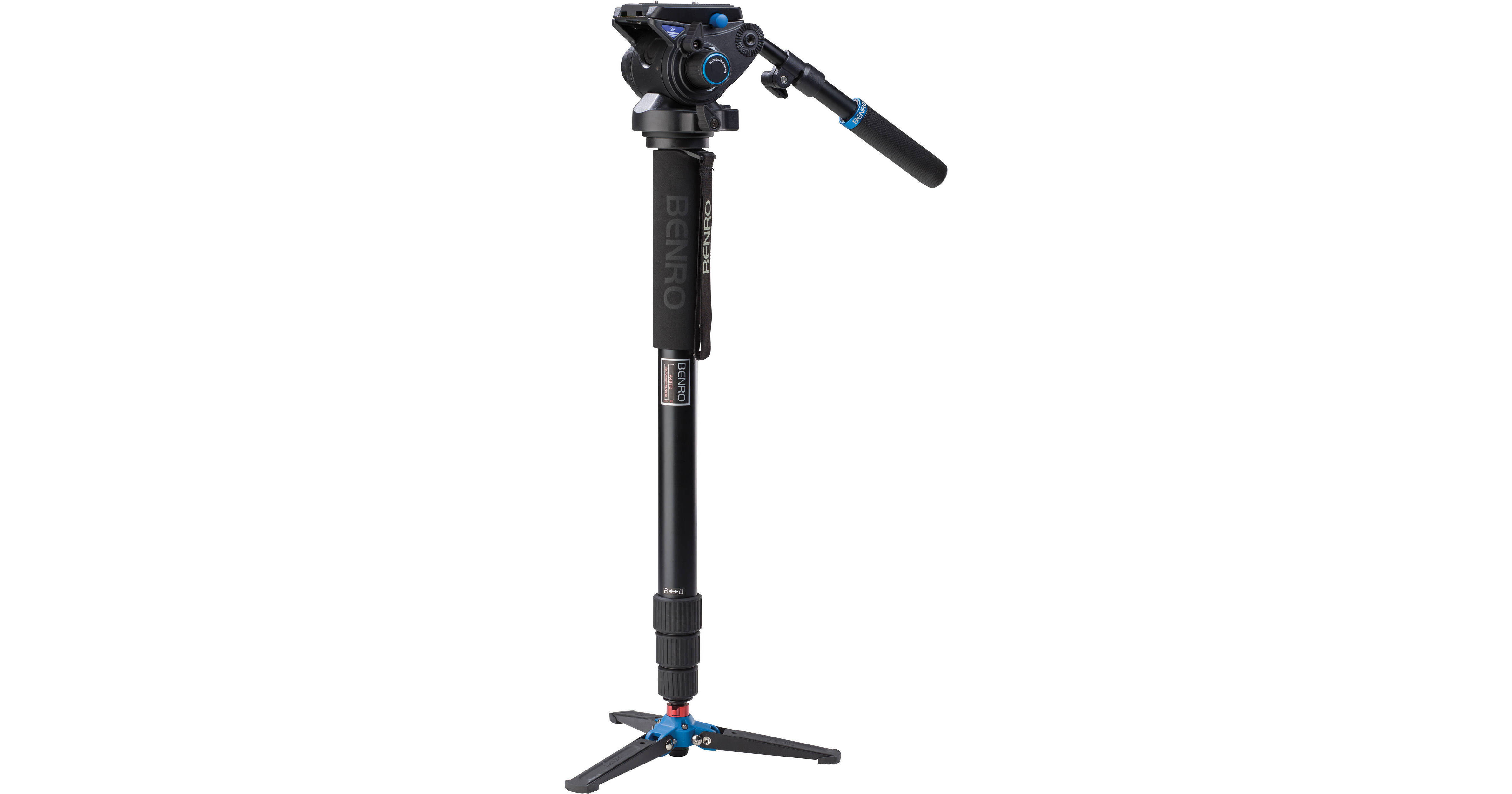 Benro A48TDS6 Series 4 Aluminum Monopod with 3Leg A48TDS6 B&H