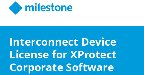 Milestone Interconnect Device License For XProtect XPCOMIDL B&H