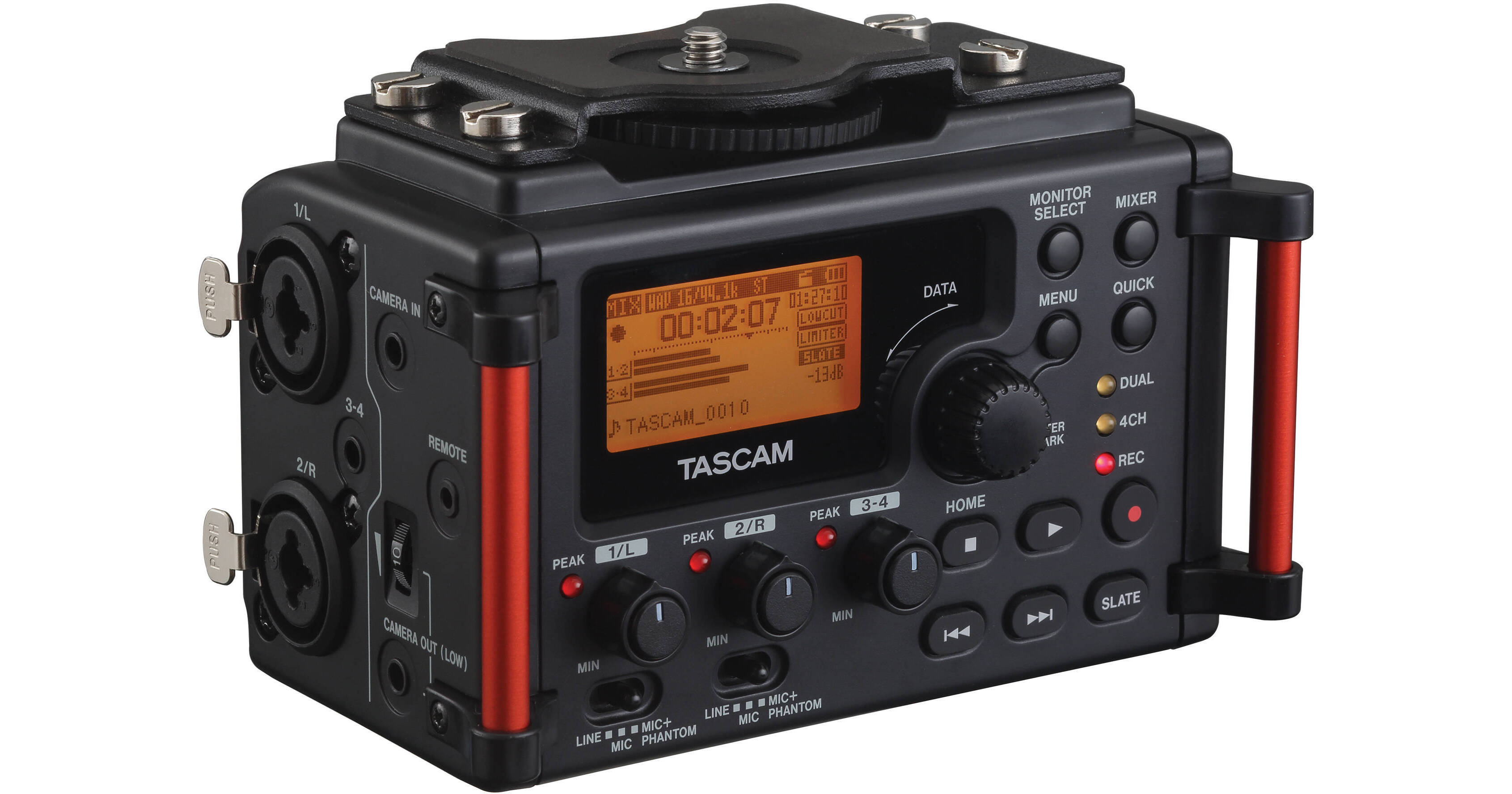 TASCAM DR-60DmkII 4-Input / 4-Track Multitrack Field DR-60DMKII