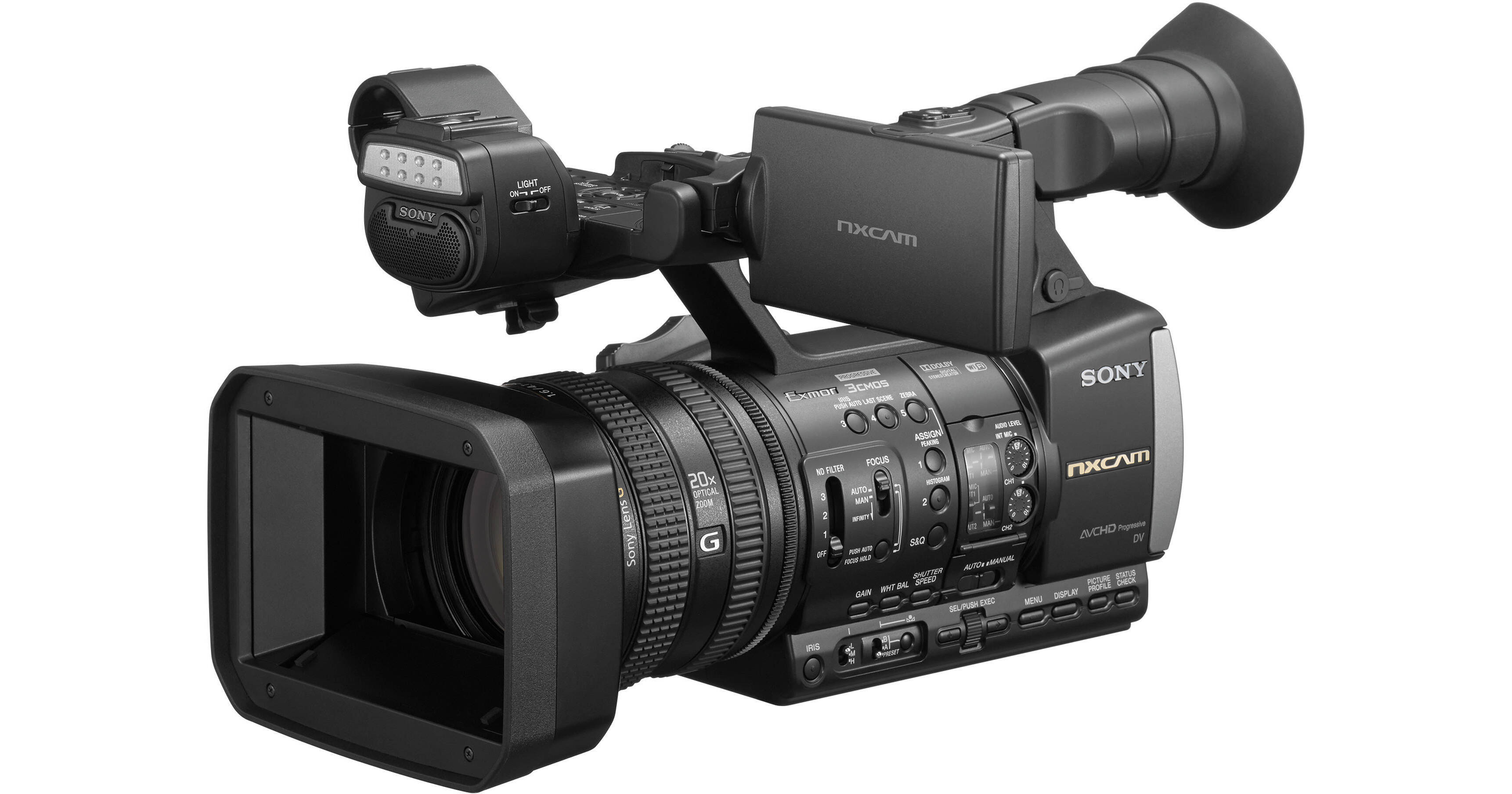 Как подключить к компьютеру sony hxr nx3