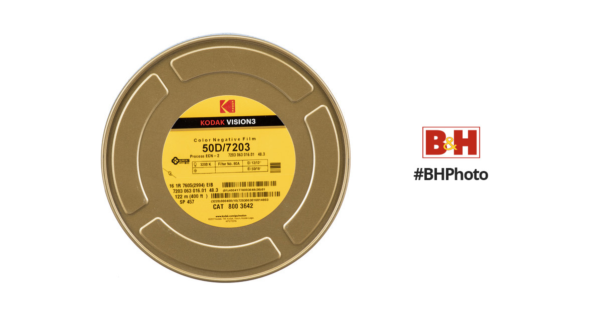 16mm Film - Single Perf - Kodak Vision3 50D 7203 - 100 ft – Film  Photography Project Store