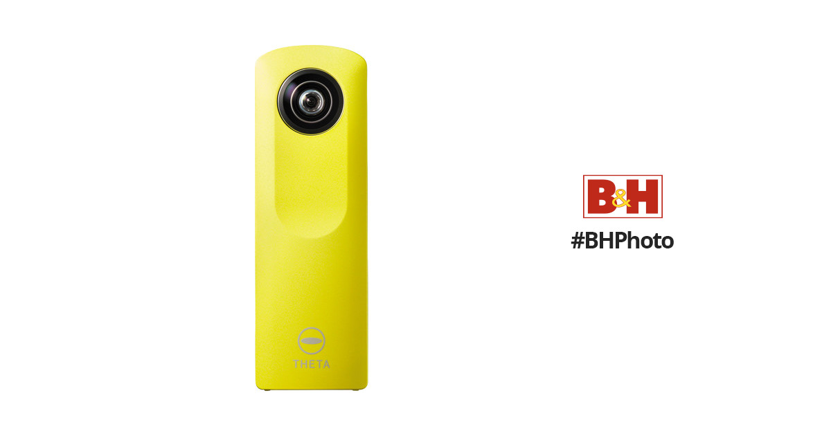 Ricoh Theta m15 Spherical VR Digital Camera (Yellow) 910702 B&H