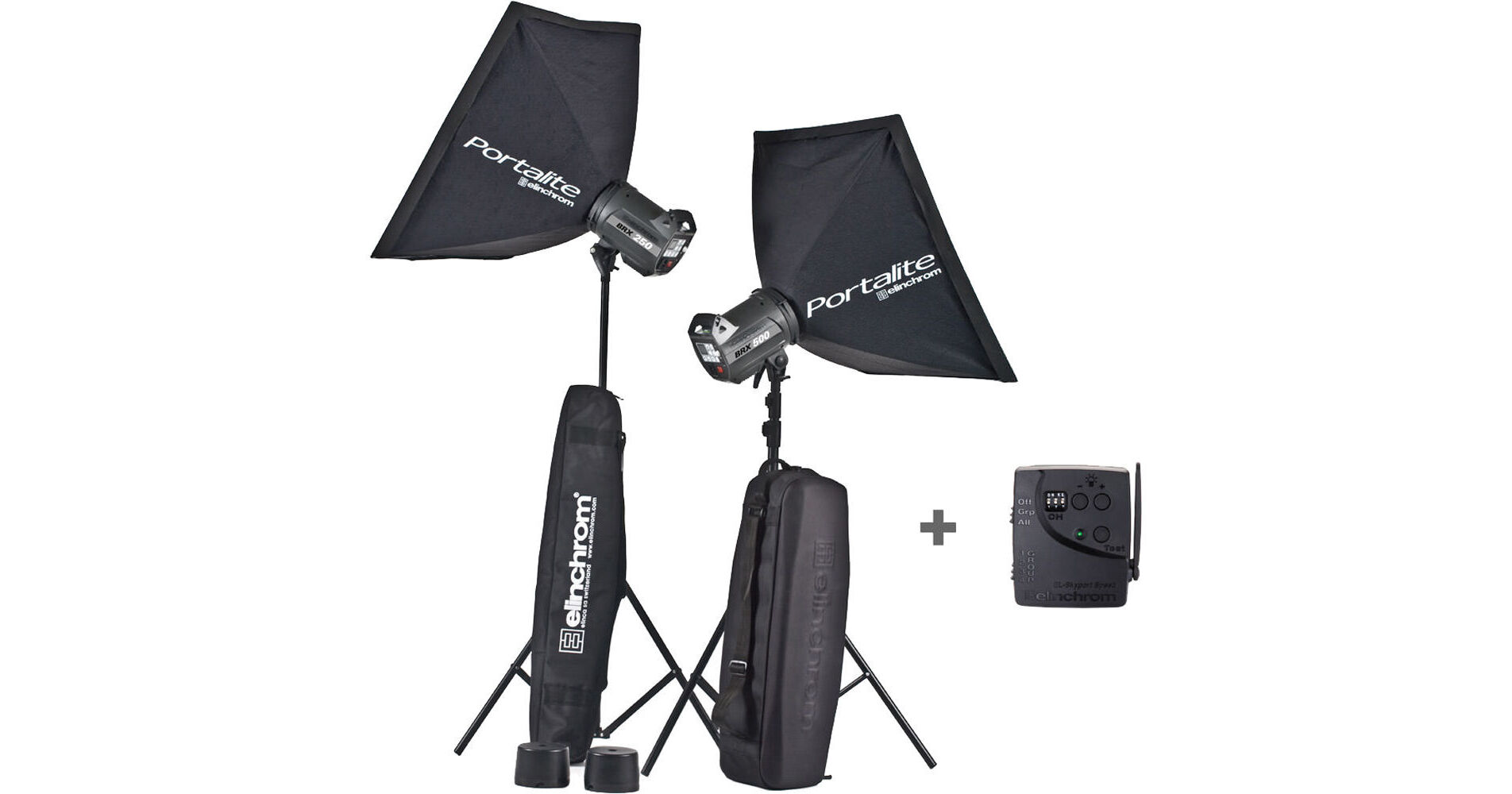 Elinchrom BRX 250/250 2-Light To Go Kit EL20756.2 B&H Photo Video