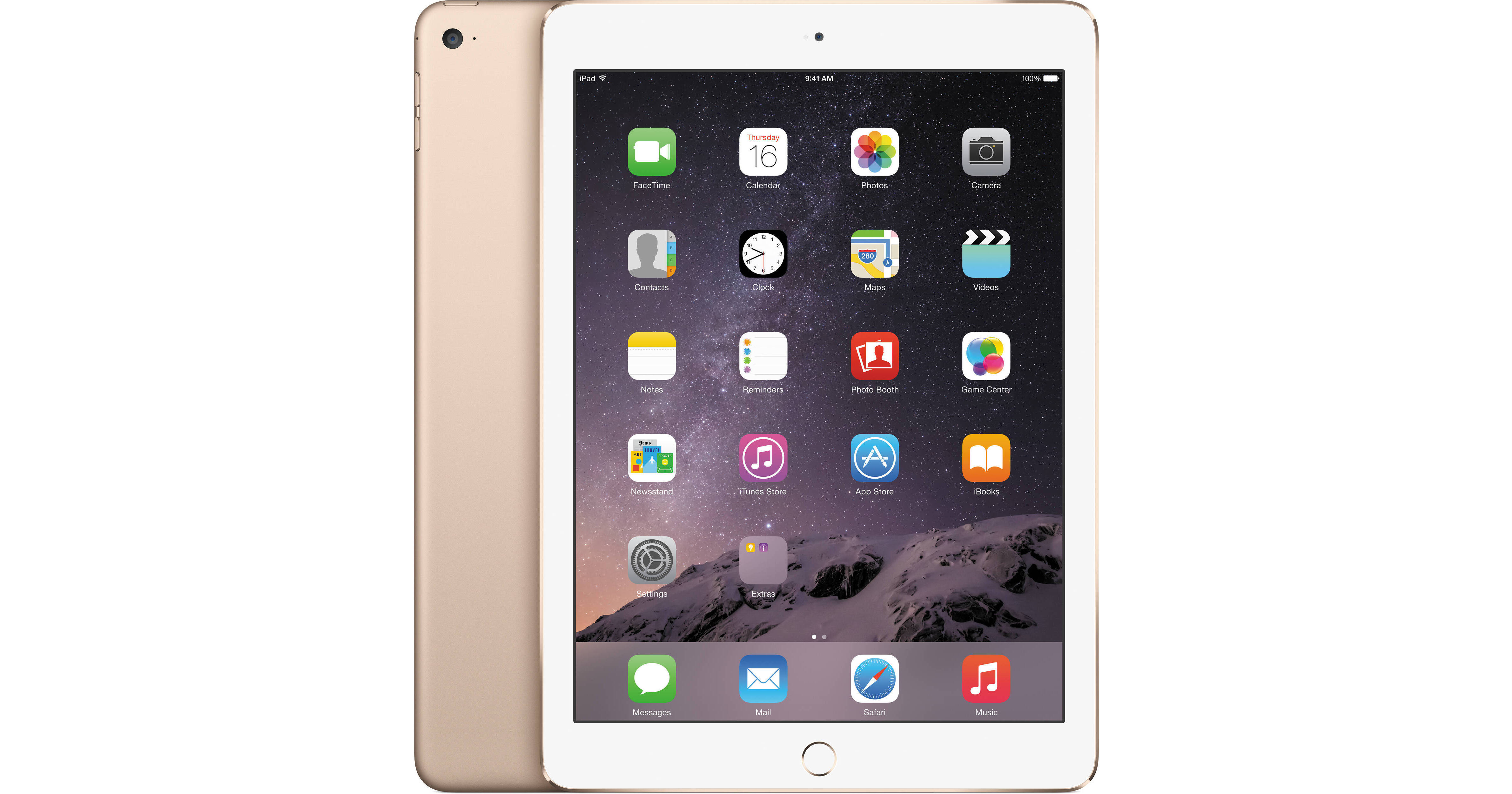 Apple 64GB iPad Air 2 (Wi-Fi Only, Gold) MH182LL/A B&H Photo