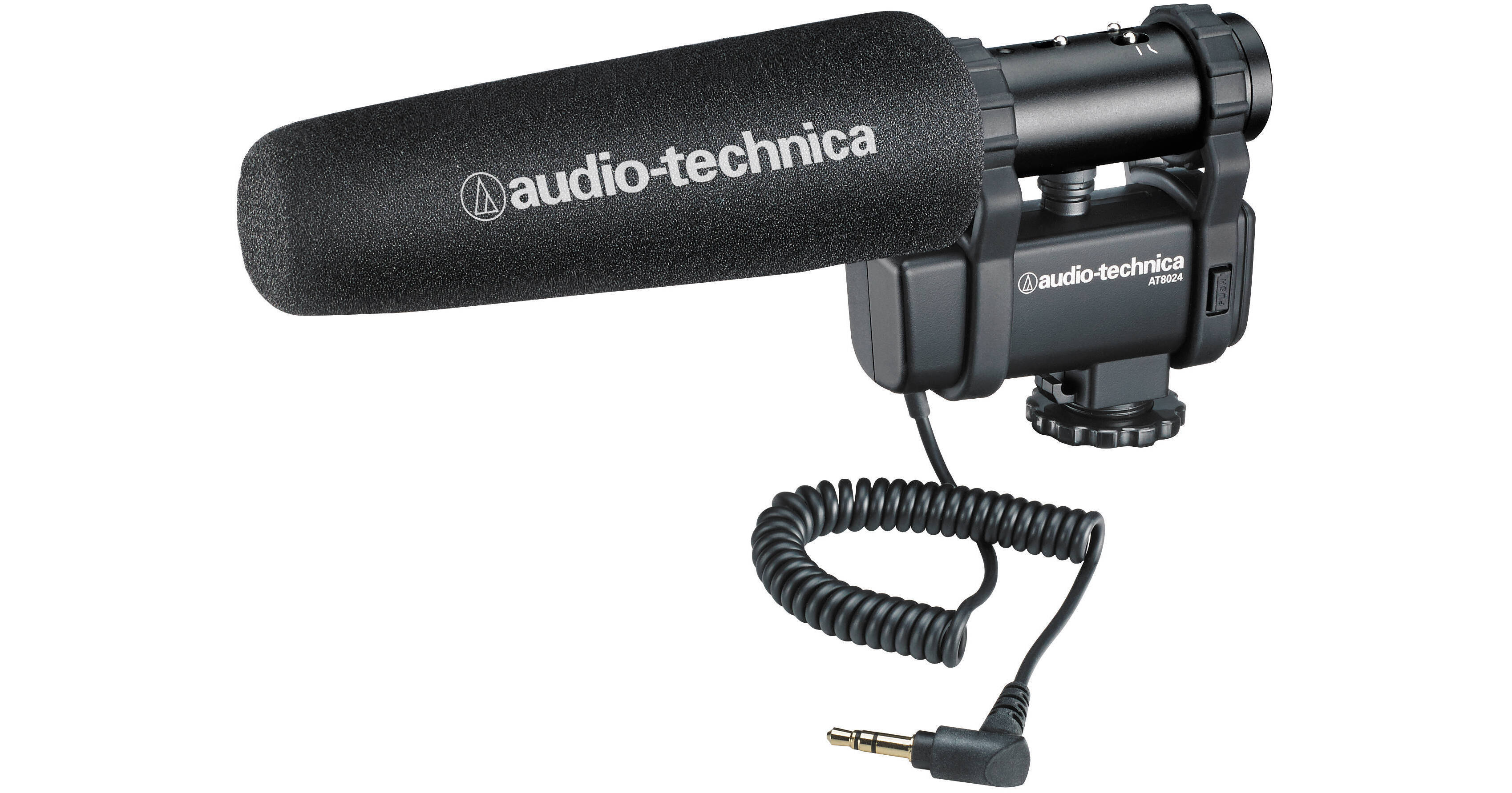 Audio-Technica AT8024 Stereo/Mono Camera-Mount Microphone