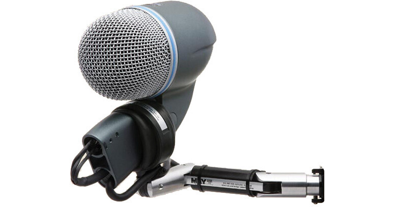 MAY Monorail Bi-Mic + Shure BETA 52A + 91A BD — Randall May International