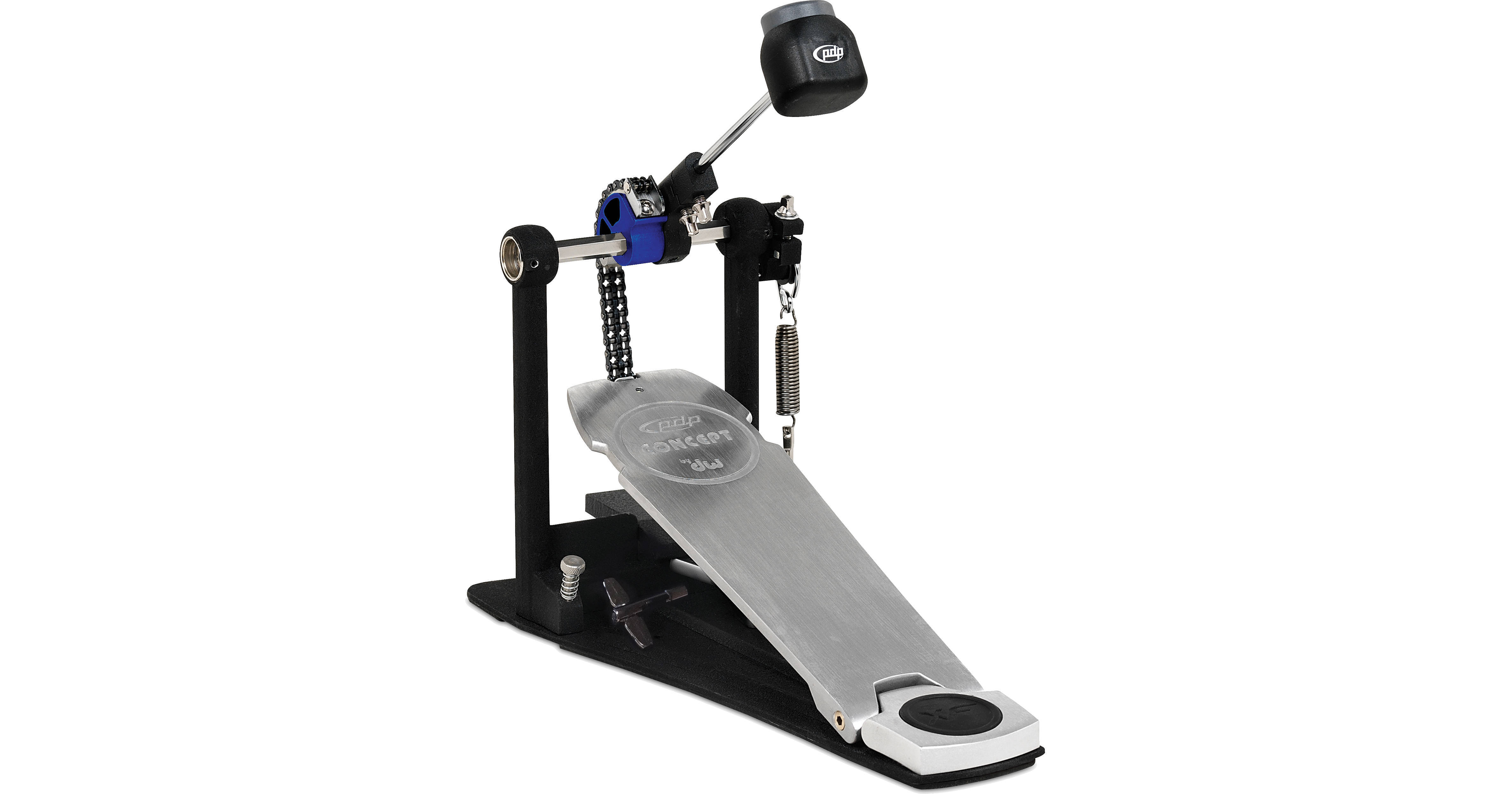 PDP Concept Single BassDrum Pedal with Extended Footboard