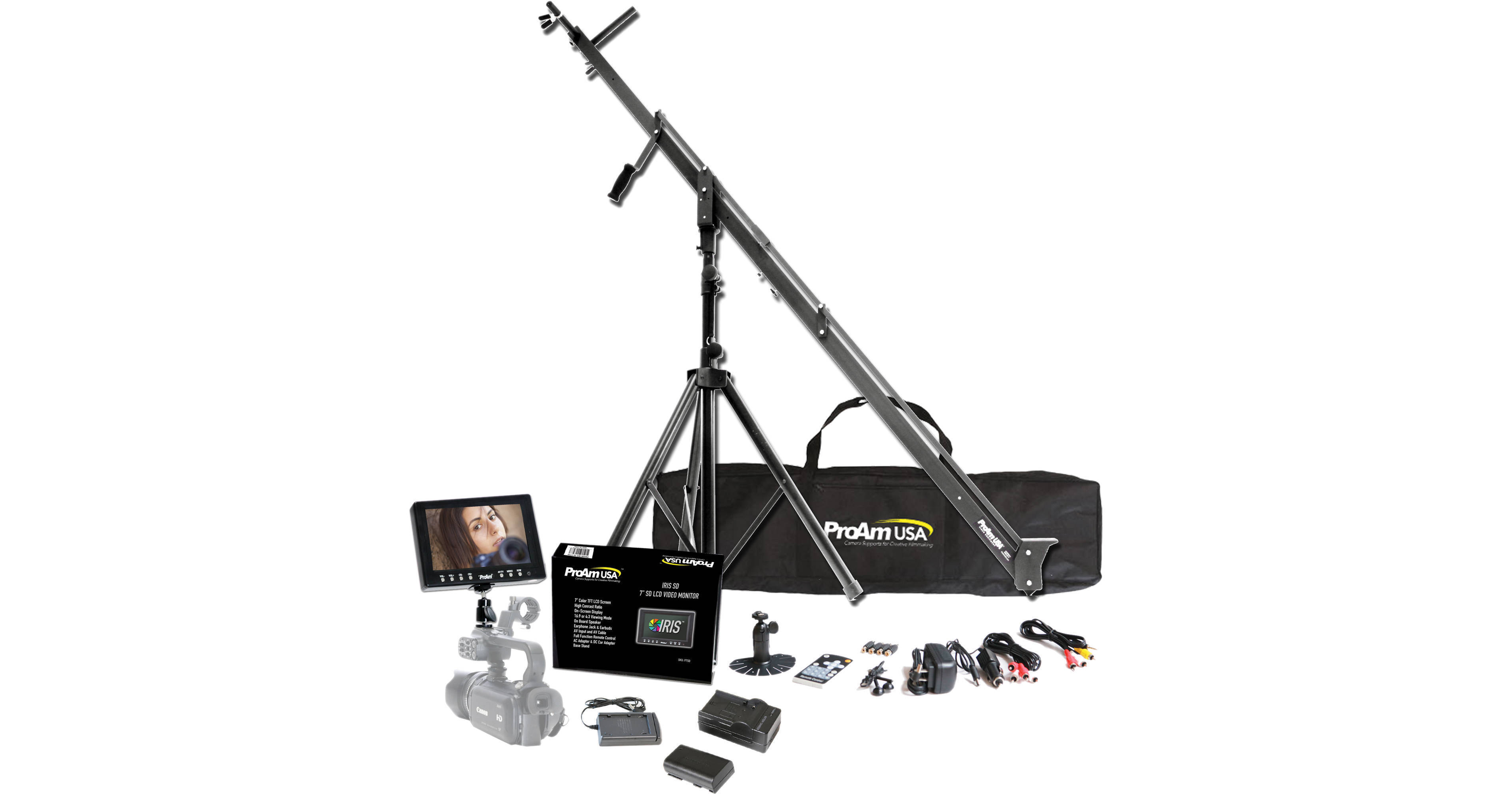 ProAm USA Orion DVC210 8' DSLR Camera Crane Producti TK210 B&H