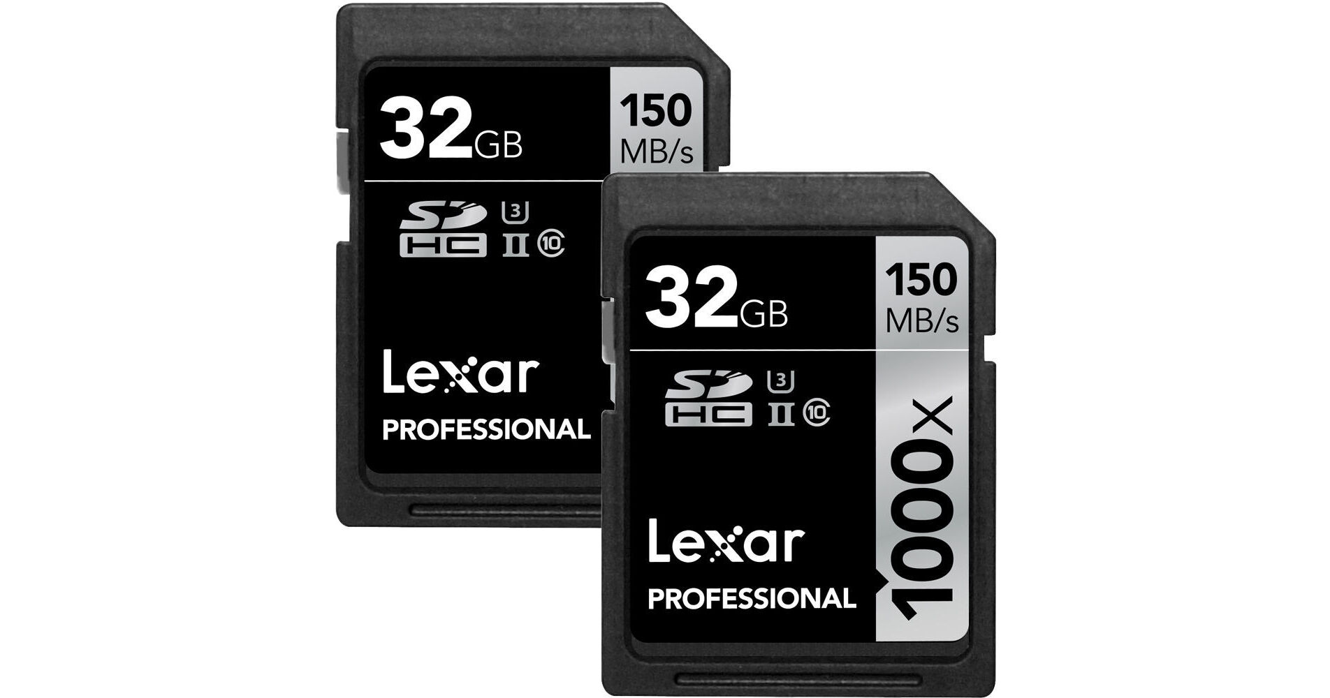 Lexar 32GB Professional 1000x UHS-II SDHC Memory